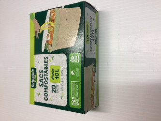 Sac Compostable Selection 16x17 Po
