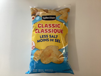 Chips Selection Nature Less Salt 200g
