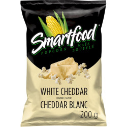 Smartfood Mais Souffle Cheddar Blanc 200g