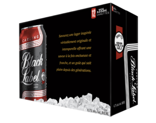 Black Label 12 Can 355 Ml
