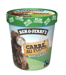 Ben & Jerry's Carré Au Fudge Sans Lactose 473ml
