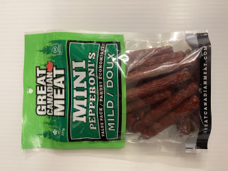 Mini Pepperoni Doux Great Canadian Meat