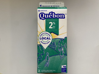 Lait Quebon 2% 2l