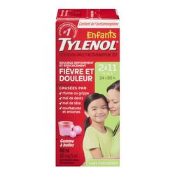 Tylenol Fievre Et Douleur 2-11 Ans Gomme Balloon 100ml
