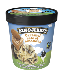 Ben & Jerry's Caramel Salé Et Amandes 473ml