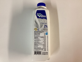 Lait Trois-vallees 2% 1 L
