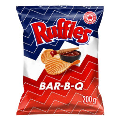 Ruffles Bar Bq 200g