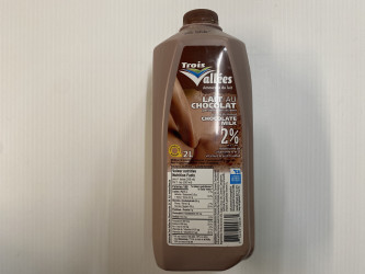 Lait Trois-vallees Chocolat 2 L