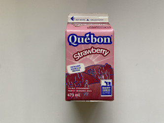Lait Quebon Fraise 473ml