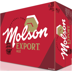 Molson Export 20 Can 355 Ml