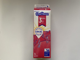 Lait Quebon 3.25% 1l