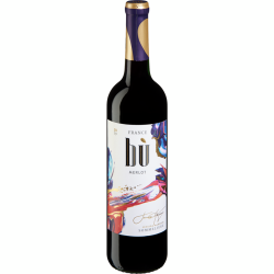 Vin Rouge Bu Merlot