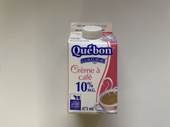 Creme A Cafe Quebon 10% 473ml