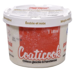 Creme Glacee Coaticook Erable 1l
