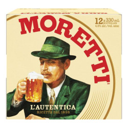 Birra Moretti 12x330ml Can
