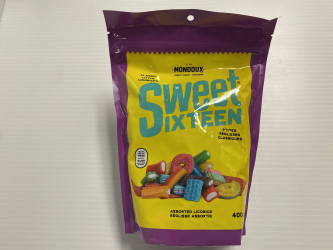 Sweet Sixteen Reglisse 400g