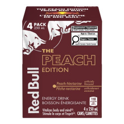 Red Bull 4x250ml Peach Edition