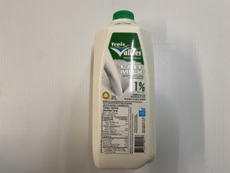 Lait Trois-vallees 1% 2 L