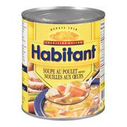 Soupe Habitant Poulet/nouille/oeufs 796ml