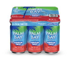 Palm Bay Rainbow Twist 6 Cans 355ml