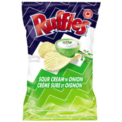 Ruffles Creme Sure Et Oignon 66g