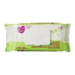 Lingettes Humides Peau Sensible 100 Lingettes