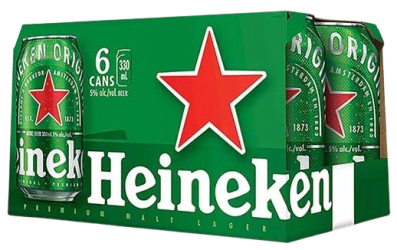 Heineken 6 Can 330 Ml