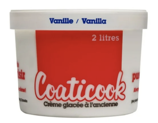 Creme Glacee Coaticook Vanille 2l